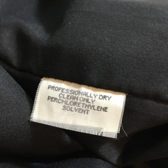 Black duffel Vest, (Check Measurements) Faux Fur - Picture 6 of 7